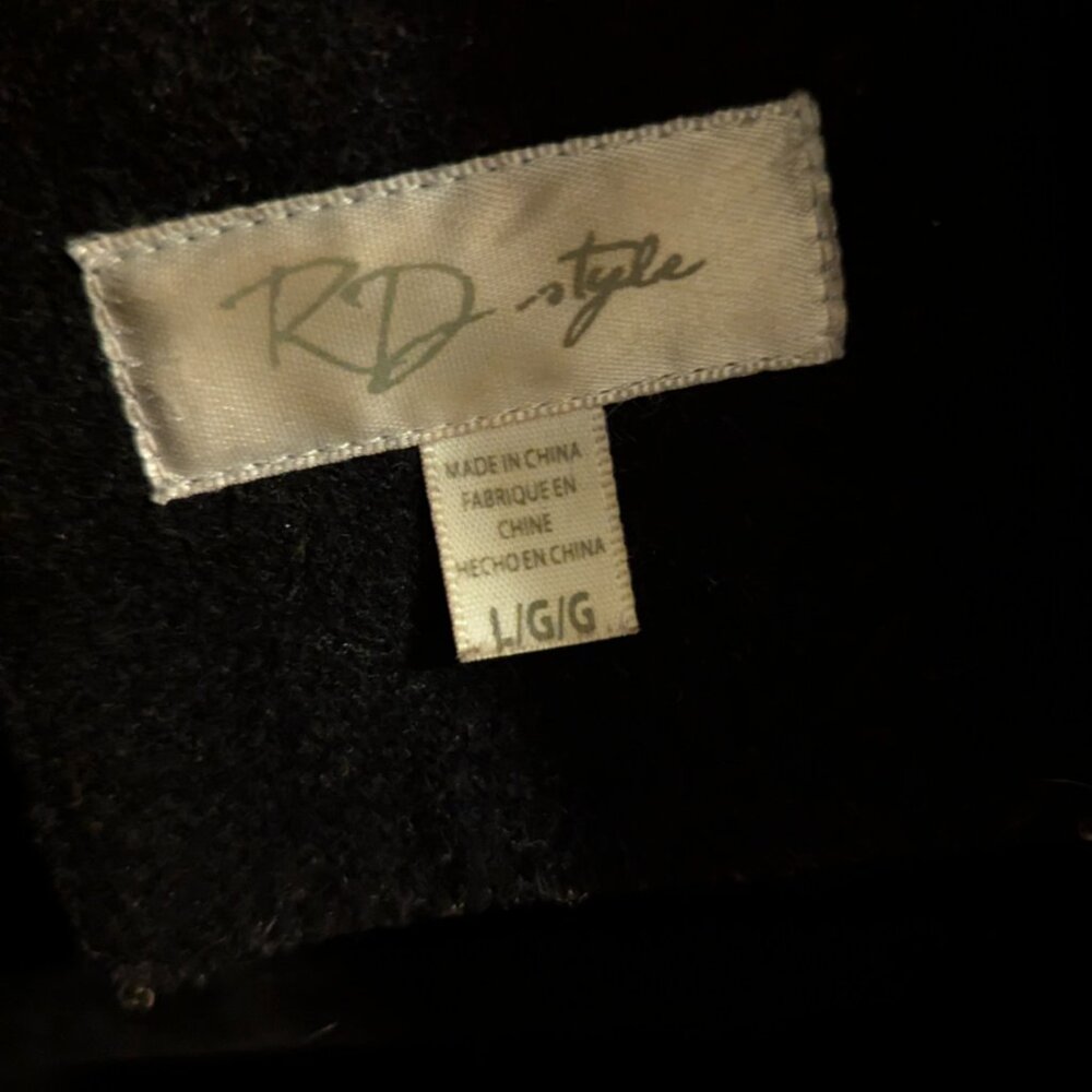 Wool blend winter pea coat